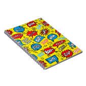 Carnet Superhero Saga : Motifs comiques mignons (Côté Droit)