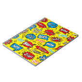 Carnet Superhero Saga : Motifs comiques mignons (Côté gauche)