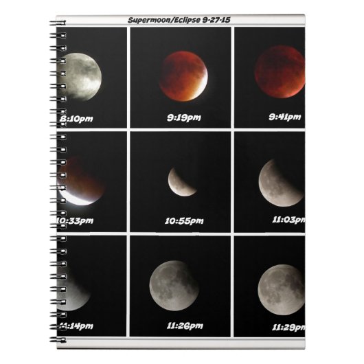 Carnet Superlune & Eclipse (Devant)