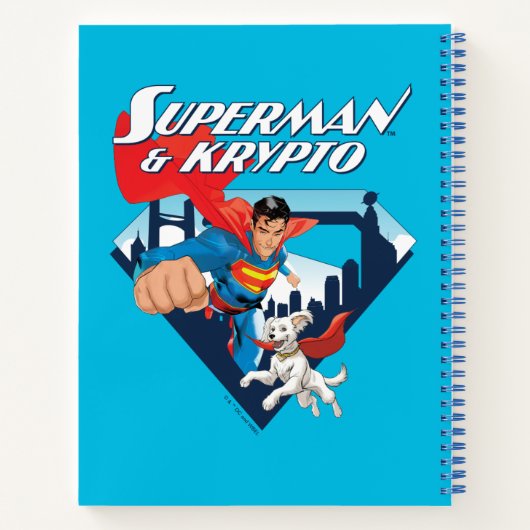 Carnet Superman & Krypto Soar (Dos)