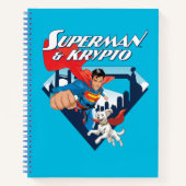 Carnet Superman & Krypto Soar (Devant)