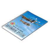 CARNET SUPERMARINE SPITFIRE - ROYAL AIR SQUADRON (Côté gauche)