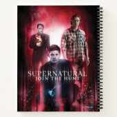 Carnet Supernatural Crowley, Dean et Sam (Dos)
