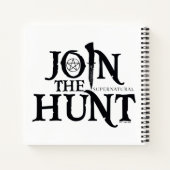 Carnet Supernatural "Join the Hunt" (Dos)