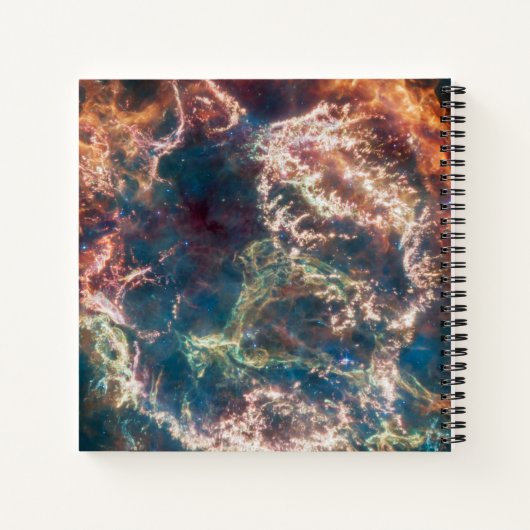 Carnet Supernova Resnant Cassiopée A. (Dos)