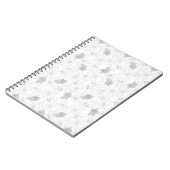 Carnet Superposition de grille transparente – Texture PNG (Côté gauche)