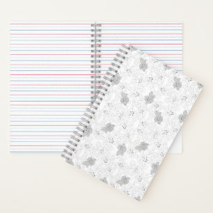 Carnet Superposition de grille transparente – Texture PNG