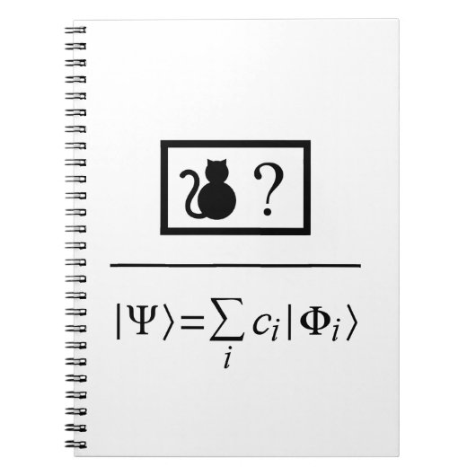 Carnet Superposition quantique (Devant)