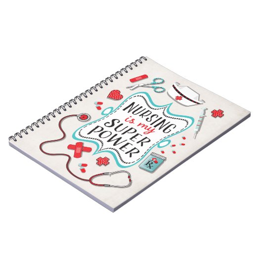 Carnet Superpuissance infirmière (Côté gauche)