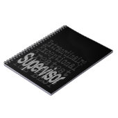 Carnet Superviseur Extraordinaire (Côté gauche)