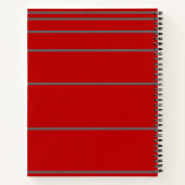 Carnet Support technique en Scarlet & Grey (Dos)