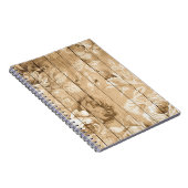 Carnet Sur bois vintage nostalgique (Côté Droit)