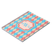Carnet Sur la plage Argyle Notebook (Côté gauche)