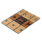 Carnet sur le thème de la Grèce antique sous forme d'ense (Côté gauche)