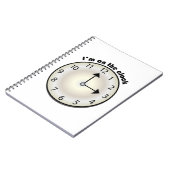Carnet Sur l'horloge (Côté gauche)