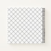 Carnet Sur Mesure, Mme Est. Script élégant moderne nouvel (Dos)