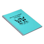 Carnet Sur Quoi Vous Regardez Âne (Côté Droit)