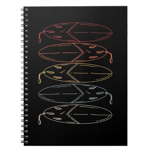 Carnet Surboard vintage (Devant)
