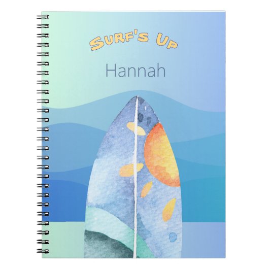 Carnet Surf amusant (Devant)