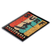Carnet Surf Californie (Côté gauche)