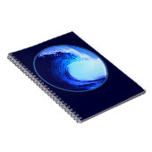 Carnet surf cool bleu vague (Côté Droit)