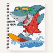 Carnet surf des requins (Devant)