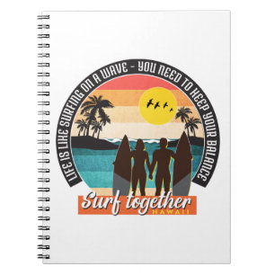 Carnet Surf ensemble - Garder votre solde
