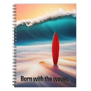 Carnet Surf Hors Pont Avec Citation Surfer