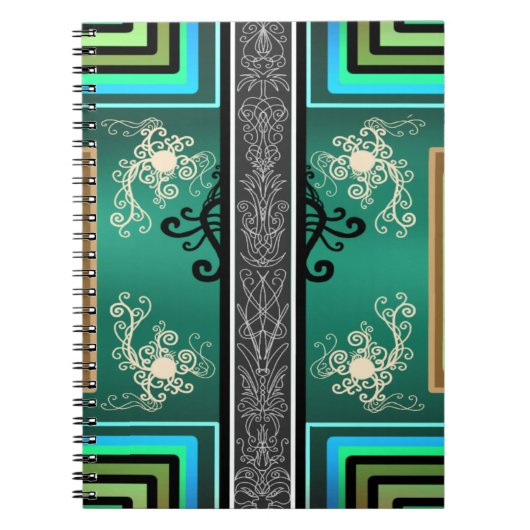 Carnet Surf Jade (Devant)