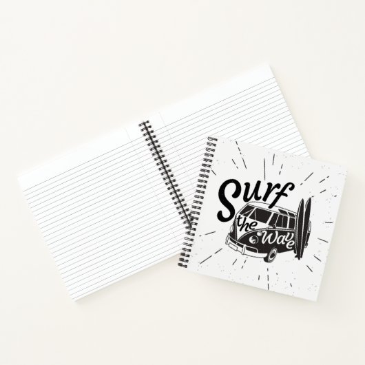 Carnet Surf La Vague (Intérieur)