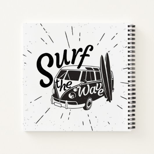 Carnet Surf La Vague (Dos)
