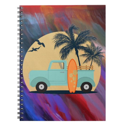 Carnet Surf Retro (Devant)