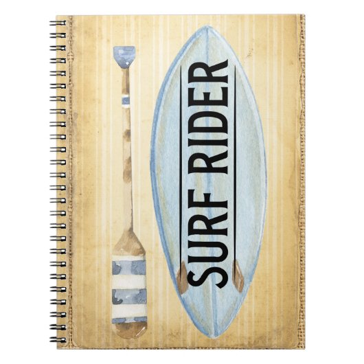 Carnet Surf Rider (Devant)