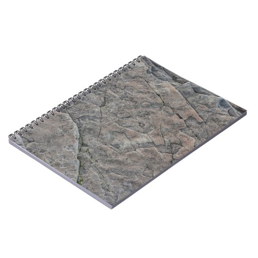 Carnet Surface de pierre de texture rocheuse (Côté gauche)
