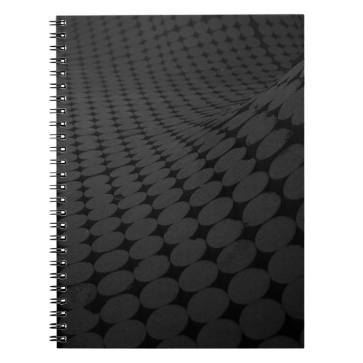 Carnet Surface pointillée noire et grise (Devant)