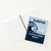 Carnet Surfer Plage Surf (Intérieur)