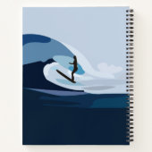 Carnet Surfer Plage Surf (Dos)