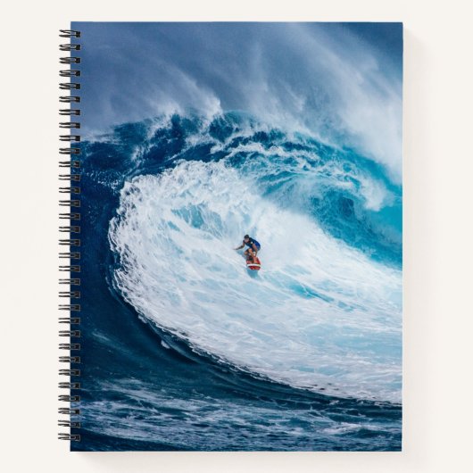 Carnet Surfer sur les Tubes (Devant)