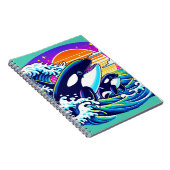 Carnet Surfer sur les vagues (Côté Droit)