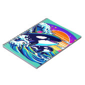Carnet Surfer sur les vagues (Côté gauche)