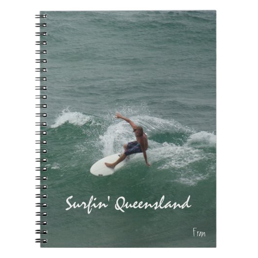 Carnet surfin du Queensland (Devant)