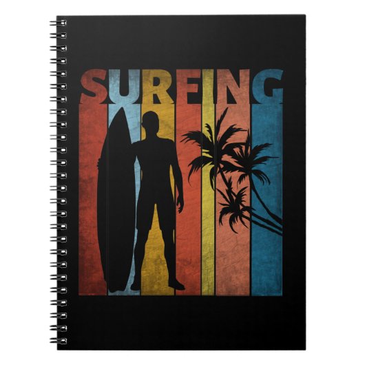 CARNET SURFING ÉTÉ TROPICAL (Devant)