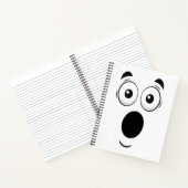 Carnet Surprised Face Notebook (Intérieur)