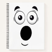 Carnet Surprised Face Notebook (Devant)