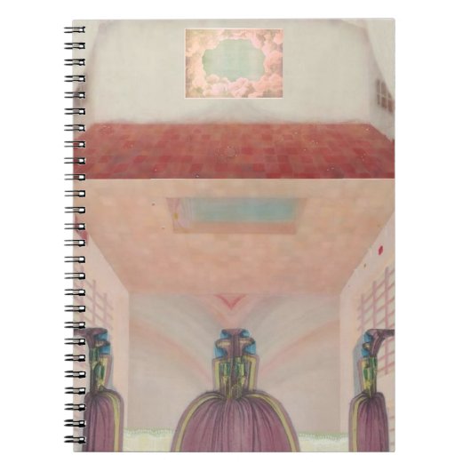 Carnet Surreal Collage Notebook – Layered Mindscape (Devant)