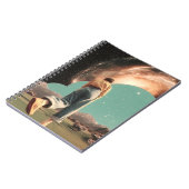 Carnet Surreal figure walking into galaxy gateway (Côté gauche)