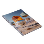 Carnet Surreal Floating Cubes And Reflective Sphere (Côté Droit)