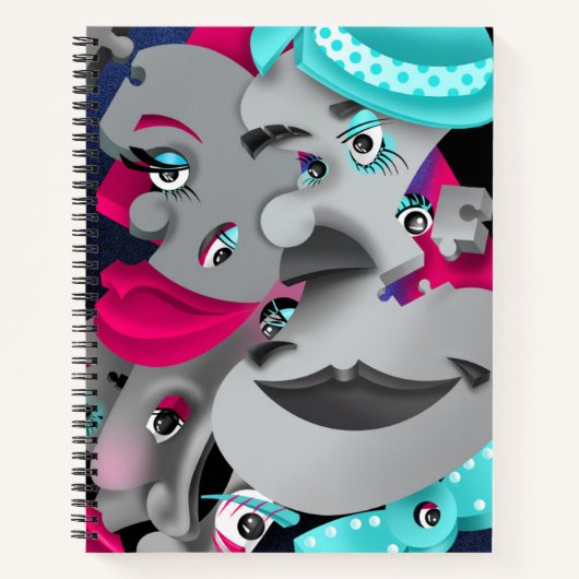 Carnet Surreal Puzzle (Devant)