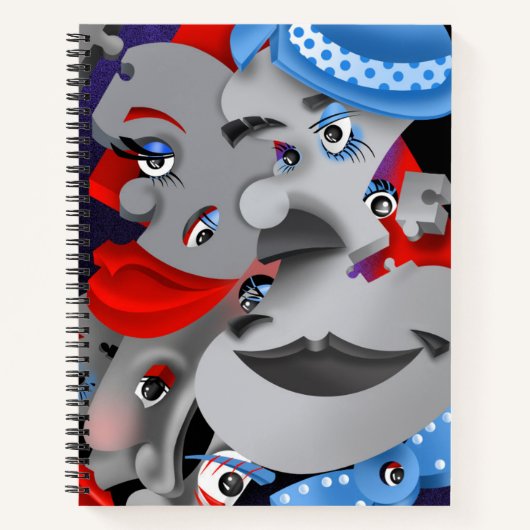 Carnet Surreal Puzzle (Devant)