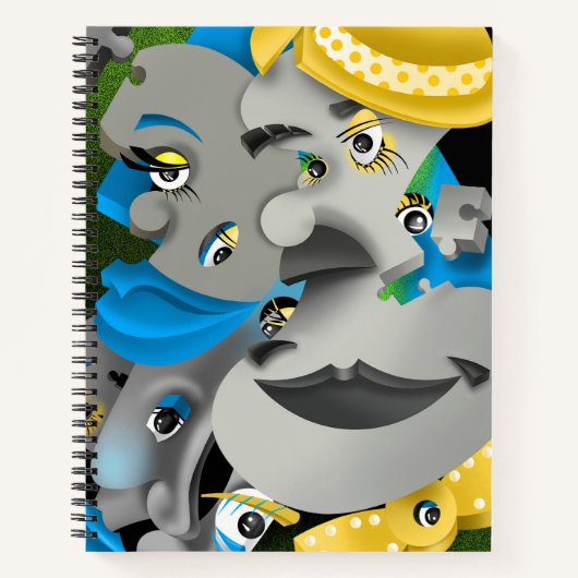 Carnet Surreal Puzzle (Devant)
